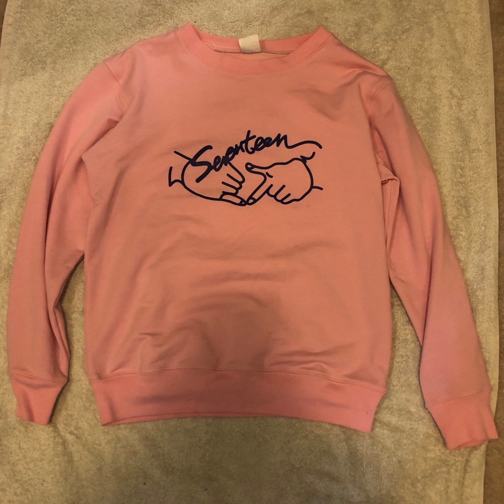seventeen kpop sweatshirt
